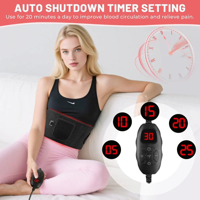 Red LED Light Therapy Belt 660nm + 850nm